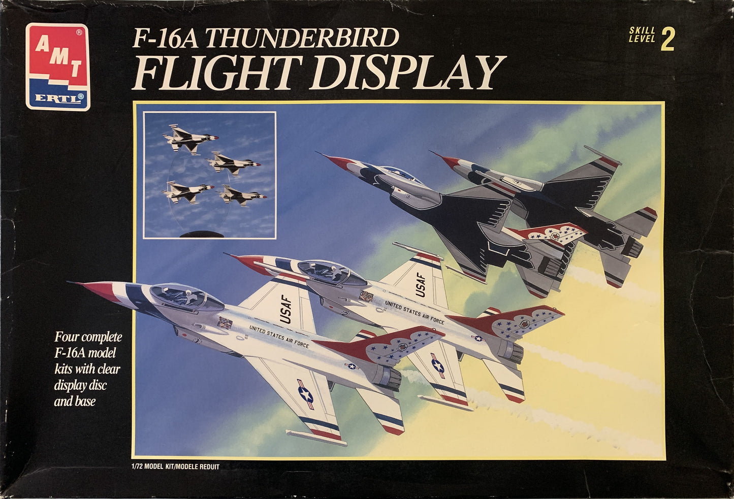 AMT 1/72 F-16A Thunderbird Flight Display