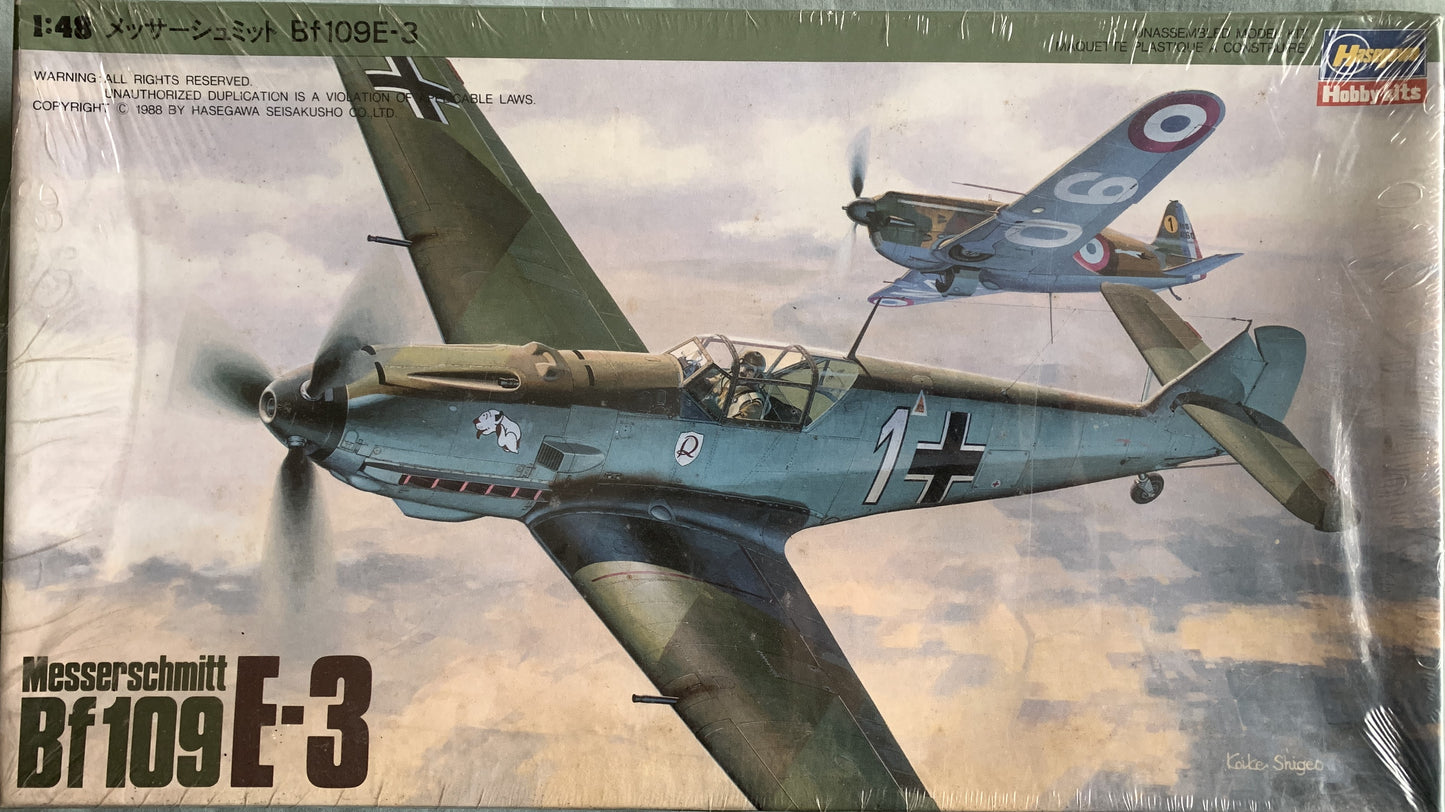 Hasegawa 1/48 Messerschmitt Bf 109E-3
