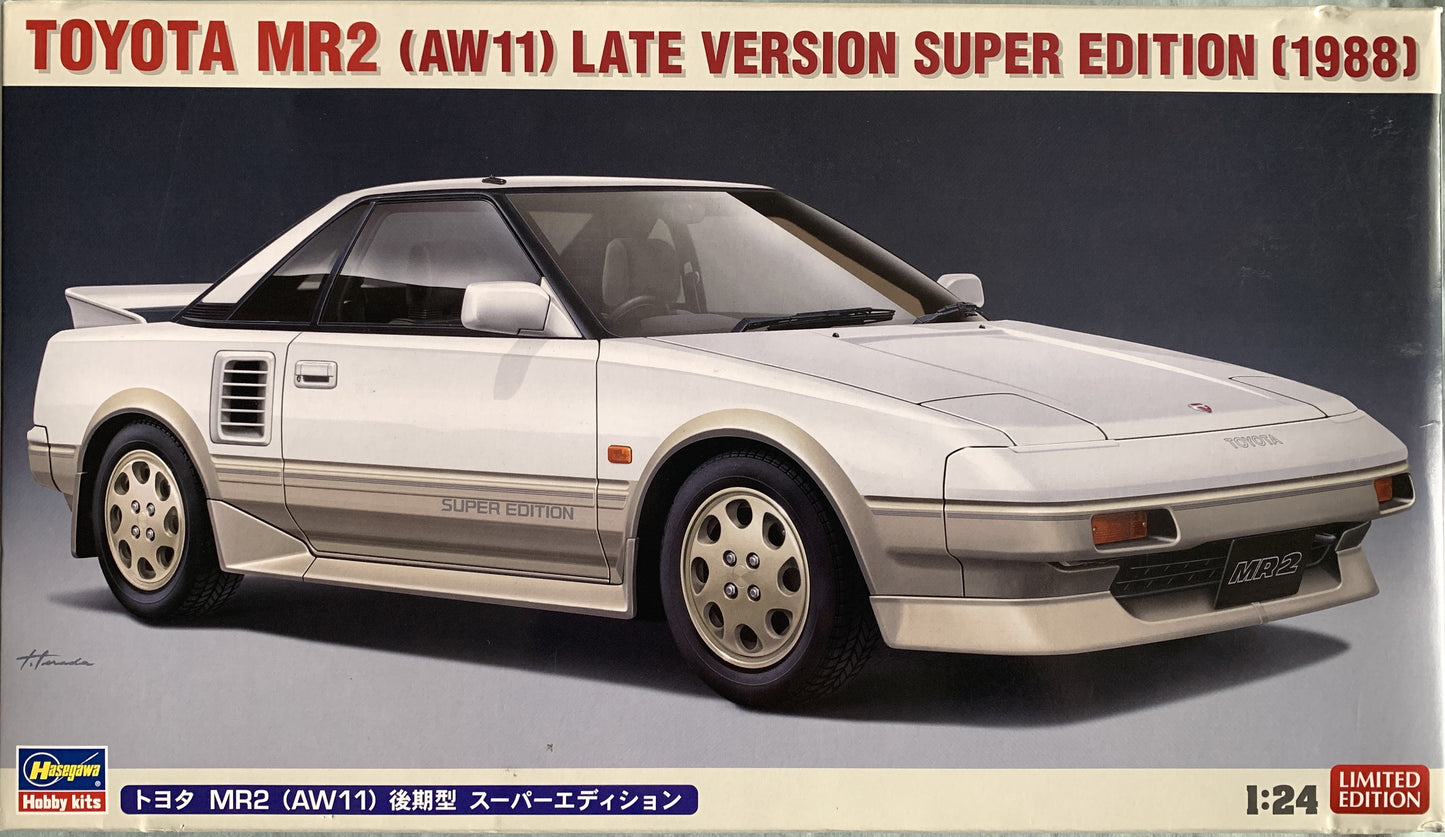 Hasegawa 1/24 Toyota MR2 (AW11) Late Version Super Edition (1988)