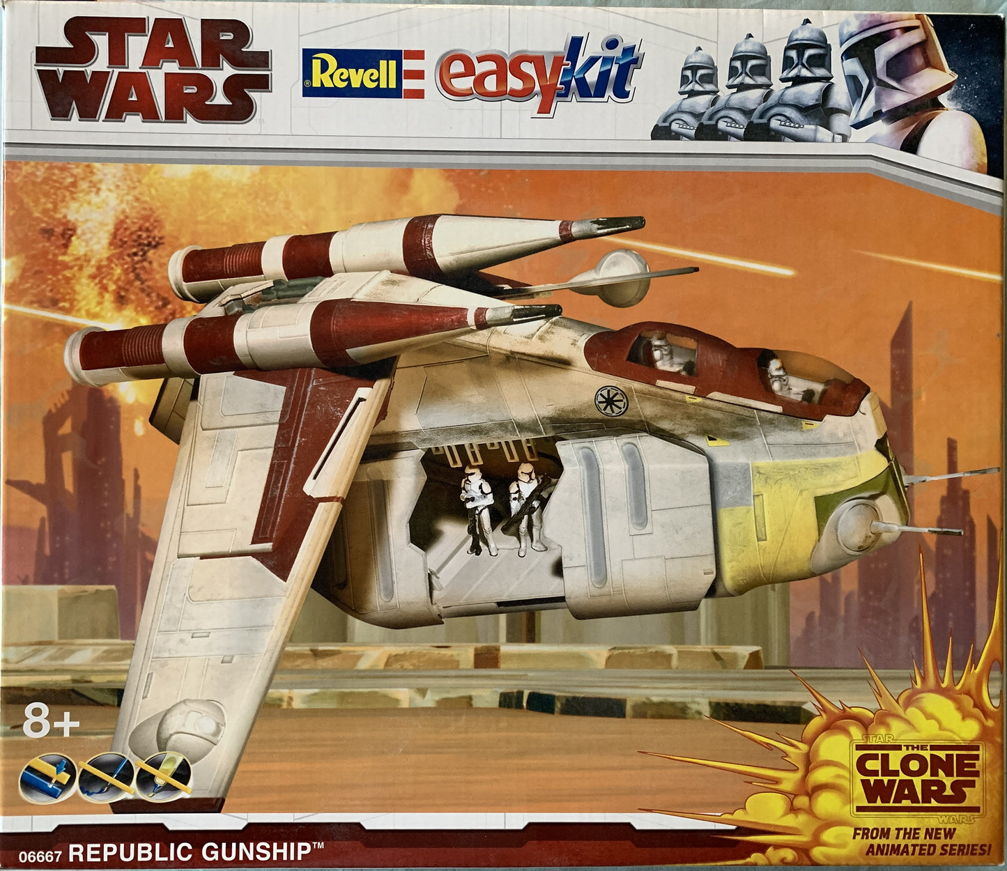 Revell 1/74 Star Wars Rebel Gunship Easy Kit