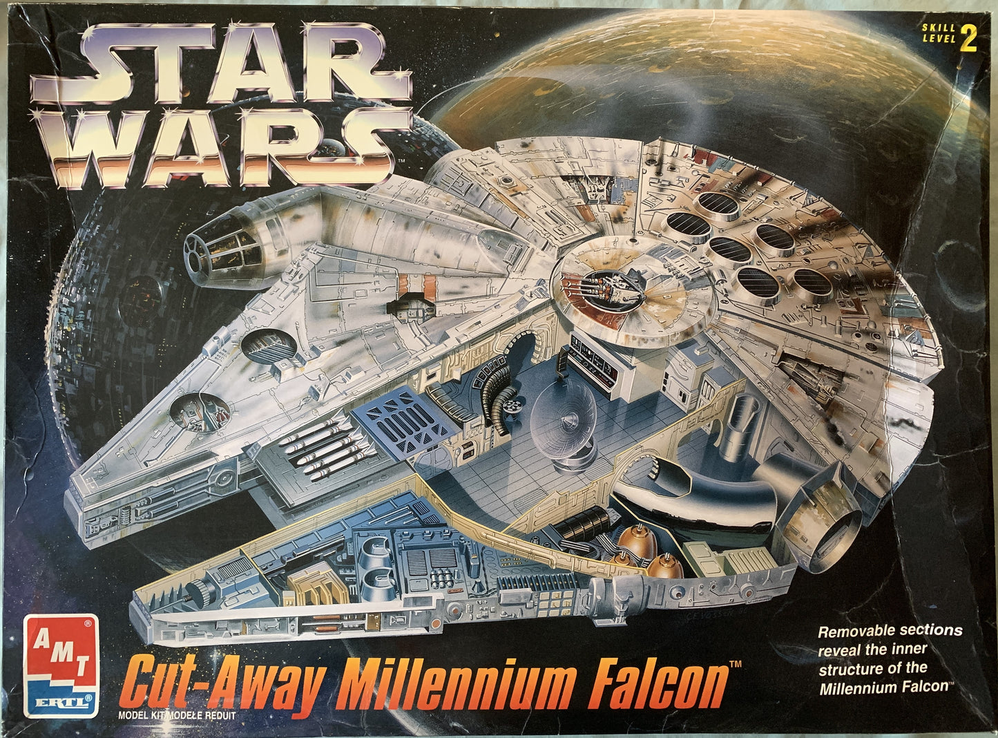 AMT 1/58 Star Wars Cutaway Millenium Falcon