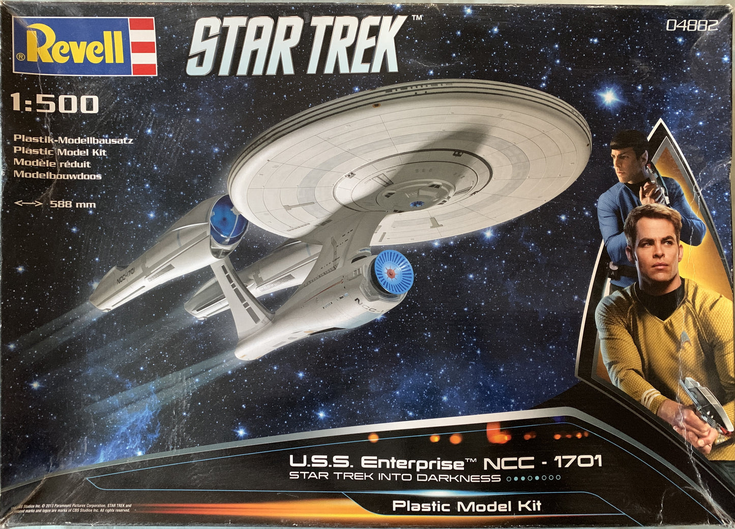 Revell 1/500 Star Trek USS Enterprise NCC.1701 "Start Trek into darkness"