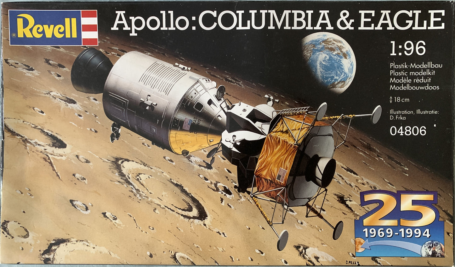 Revell 1/96 Apollo: Colombia & Eagle