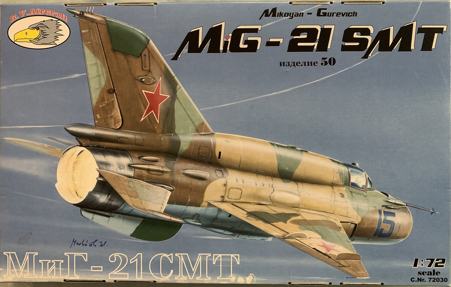 RV Aircraft 1/72 Mikoyan-Gurevich Mig-21SMT