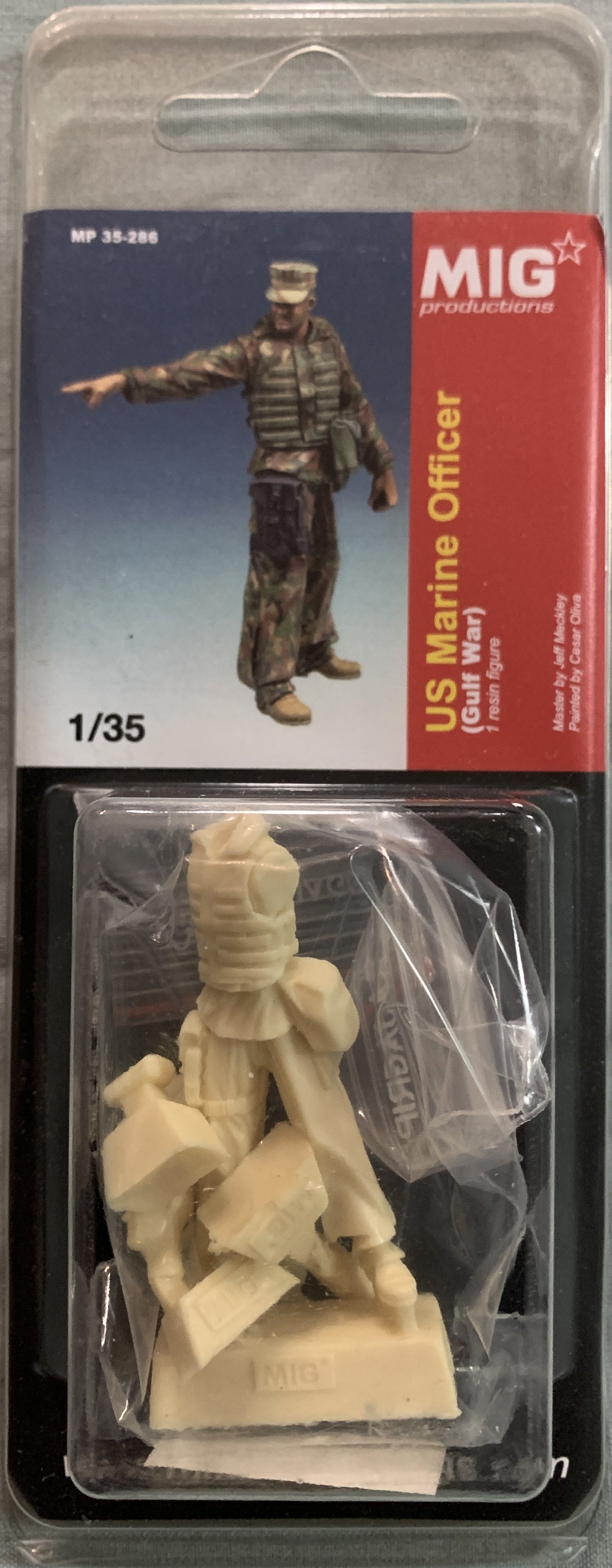 MIG Productions 1/35 U.S Marine Officer (Gulf War)