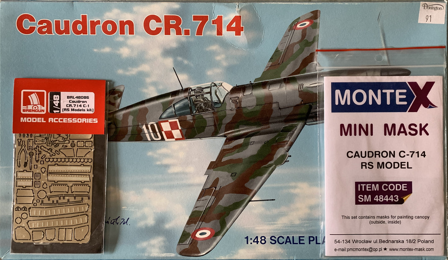 RS Models 1/48 Caudron CR.714 + extras