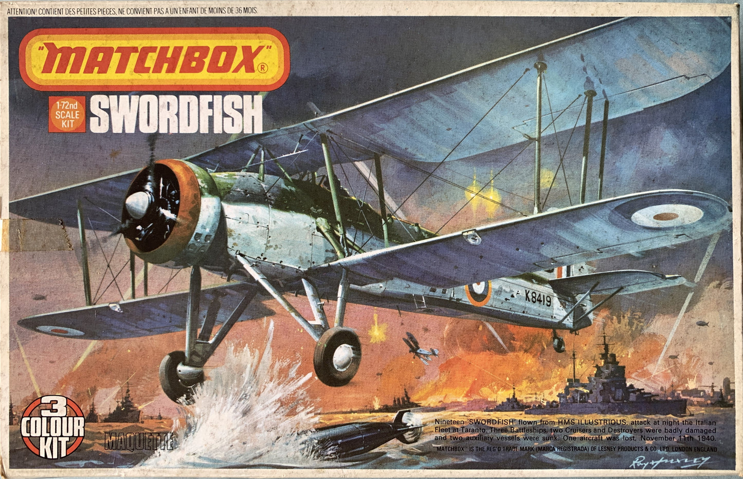 Matchbox 1/72 Swordfish Mk.I/III