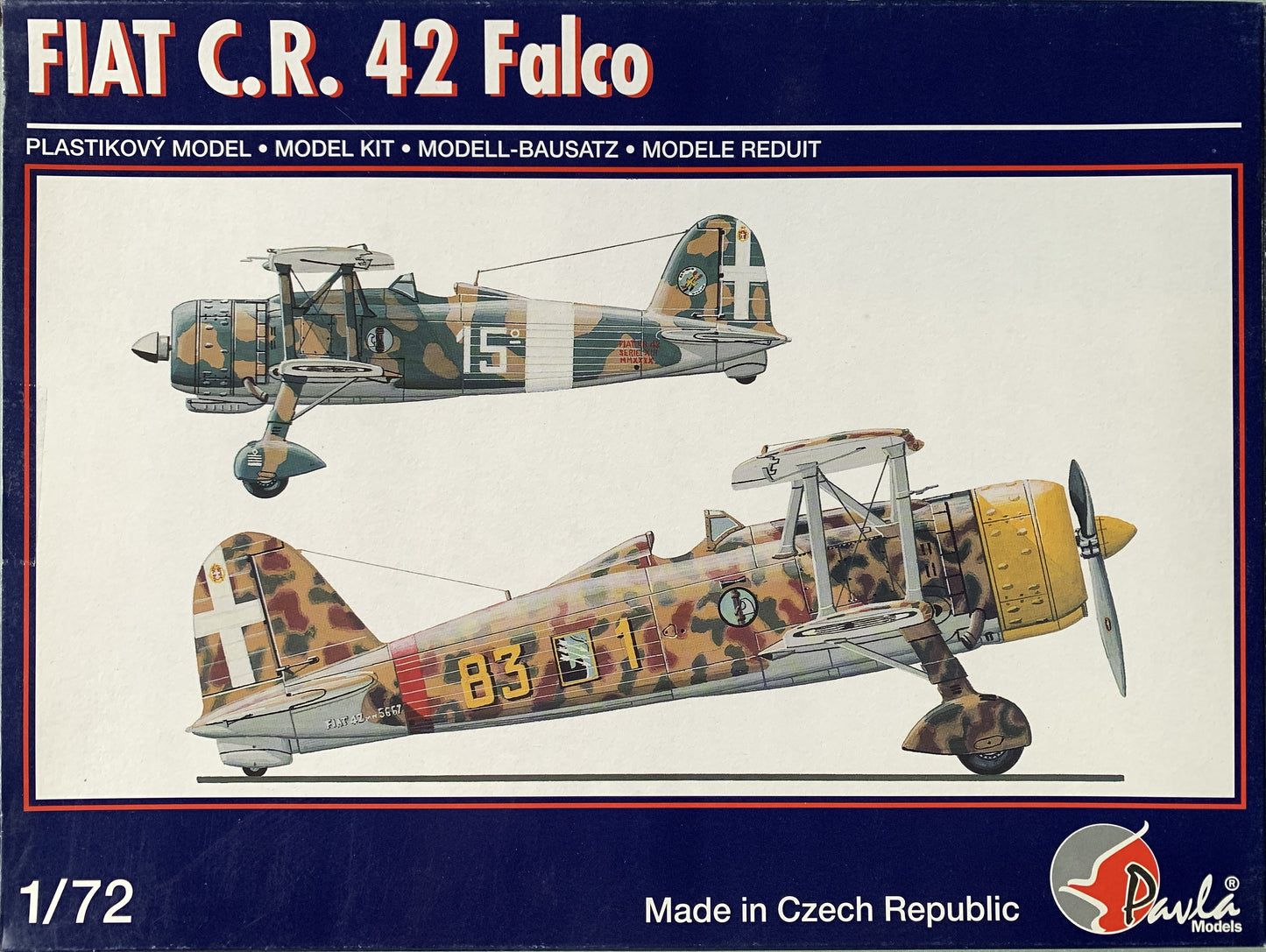 Pavla 1/72 Fiat CR.42 Falco