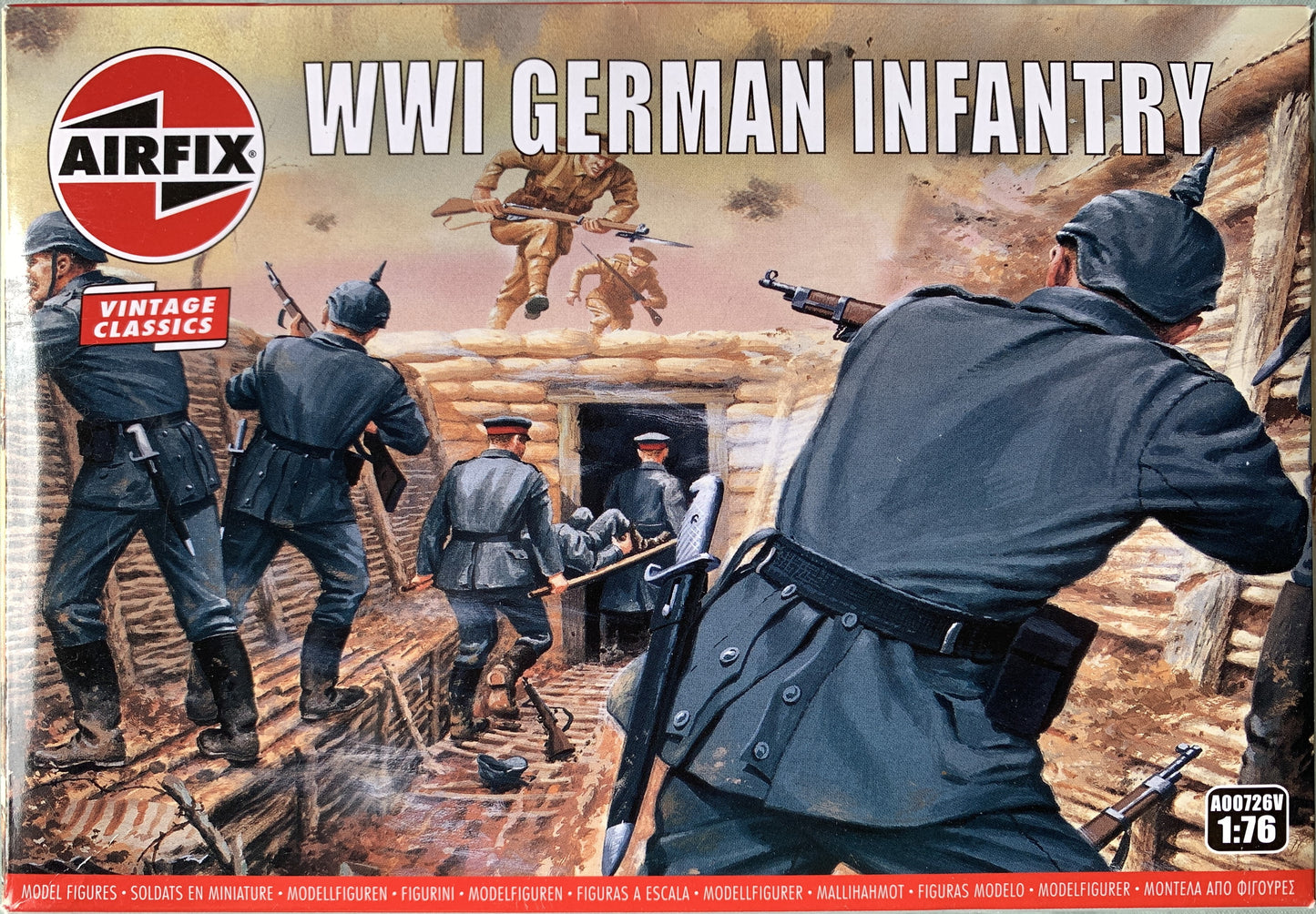 Airfix 1/76 WWI German Infantry