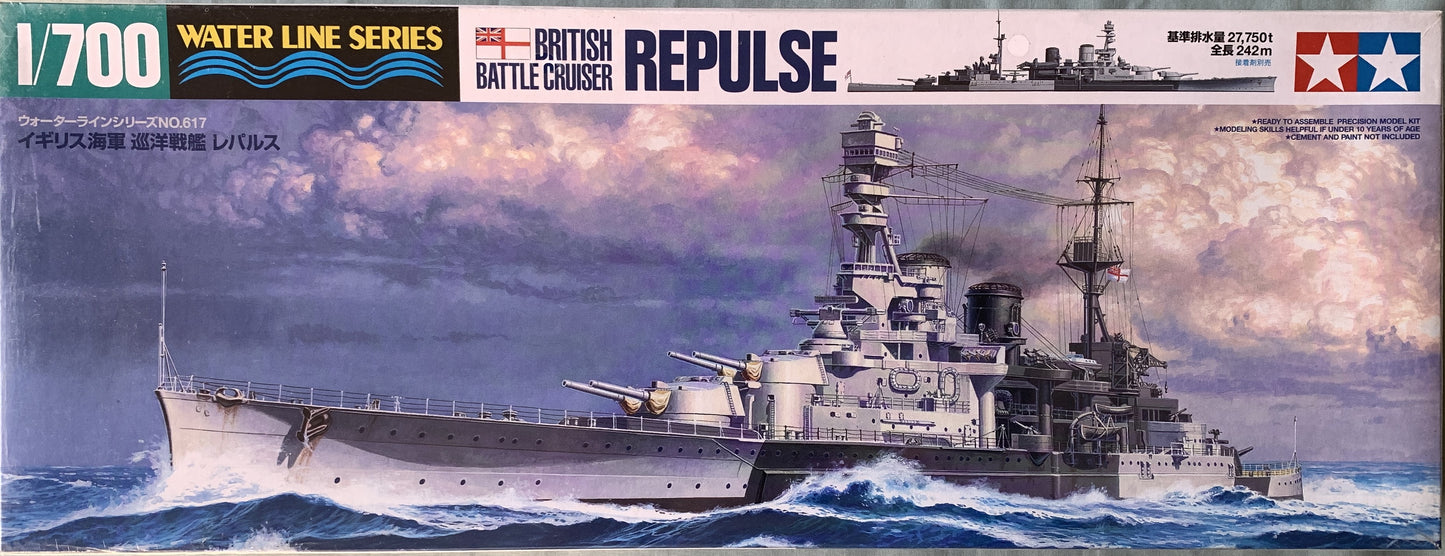 Tamiya 1/700 British Battle Cruiser Repulse