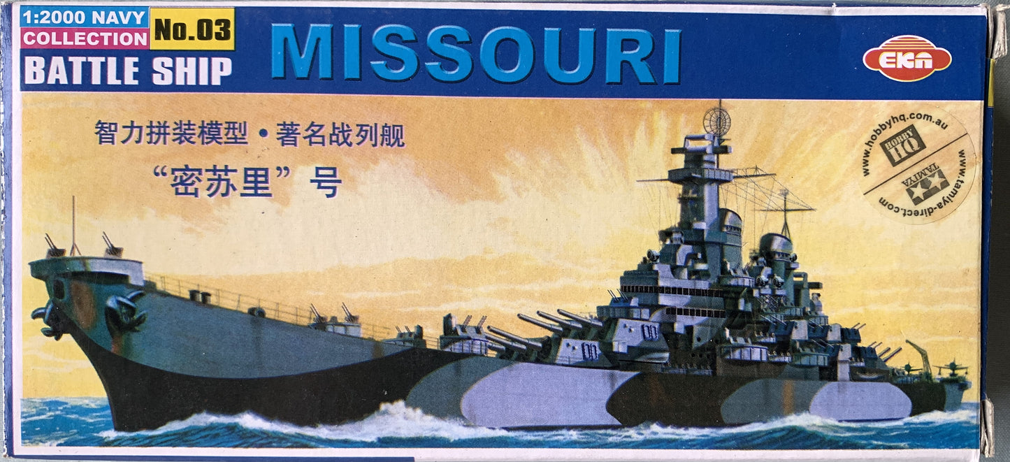 EKA 1/2000 U.S Navy Battleship Missouri
