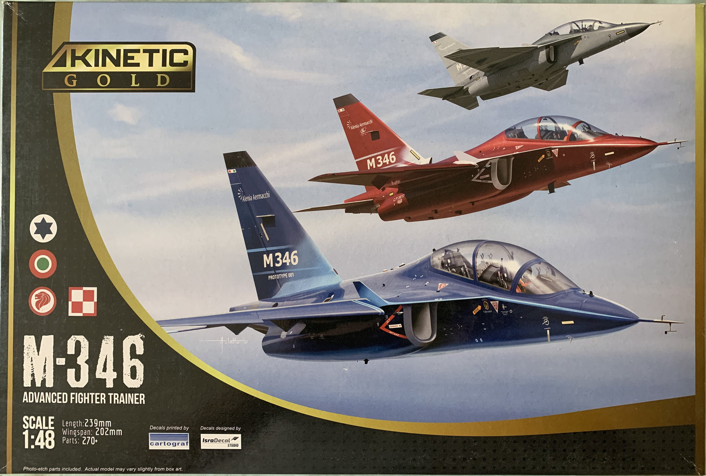 Kinetic GOLD 1/48 M-346 Advanced Fighter Trainer