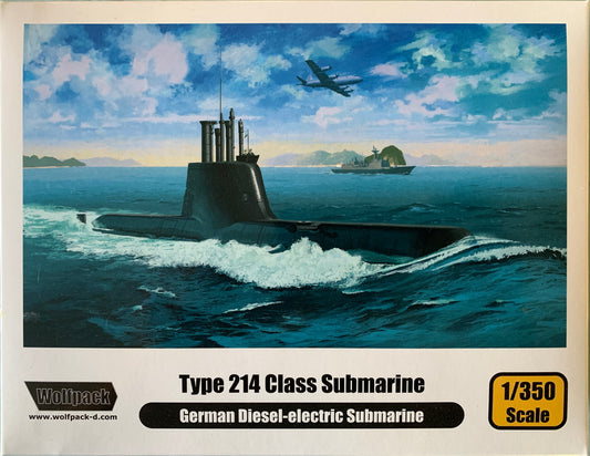 [10] Wolfpack 1/350 Type 214 Class Submarine