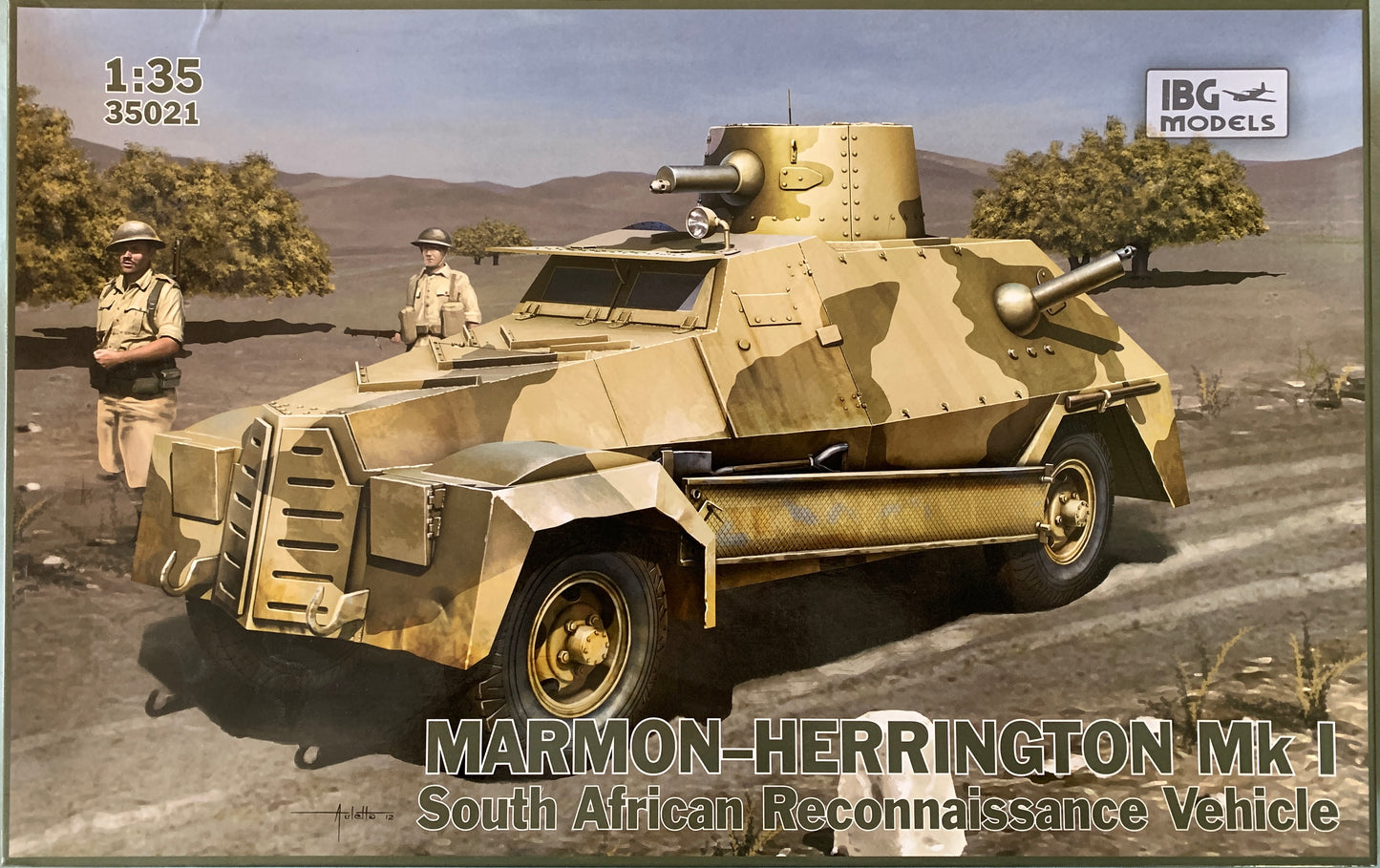 IBG 1/35 Marmon-Herrington Mk.I South African Reconnaissance Vehicle
