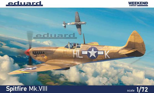 Eduard 1/72 Spitfire Mk.VIII Weekend edition (Incl. RAAF decal options)