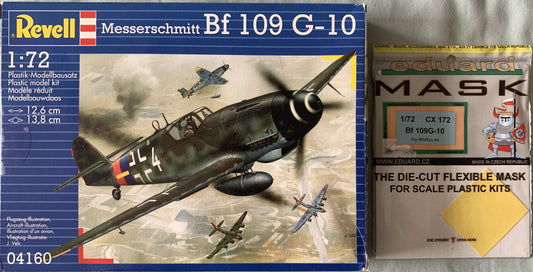 Revell 1/72 Messerschmitt Bf 109G-10 with mask set