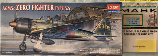 Academy 1/72 A6M5c Zero Fighter Type 52c with mask set