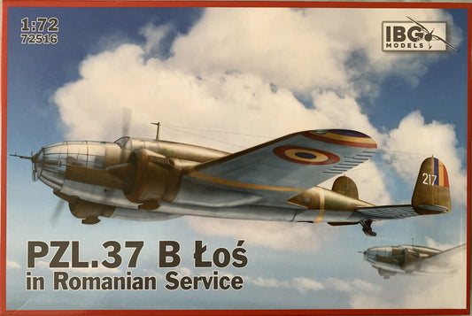 IBG 1/72 PZL.37B Los in Romanian service
