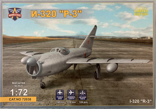 Modelsvit 1/72 Mikoyan-Gurevich I-320 "R-3" All Weather Interceptor prototype