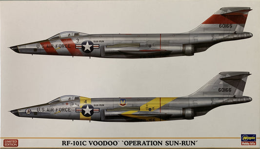 Hasegawa 1/72 RF-101C Voodoo "Operation Sun-Run" dual combo