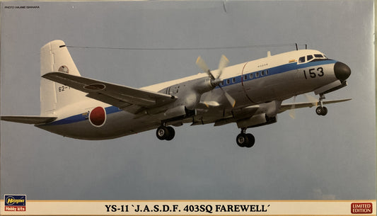 Hasegawa 1/144 YS-11 "JASDF 403SQ. Farewell" dual combo
