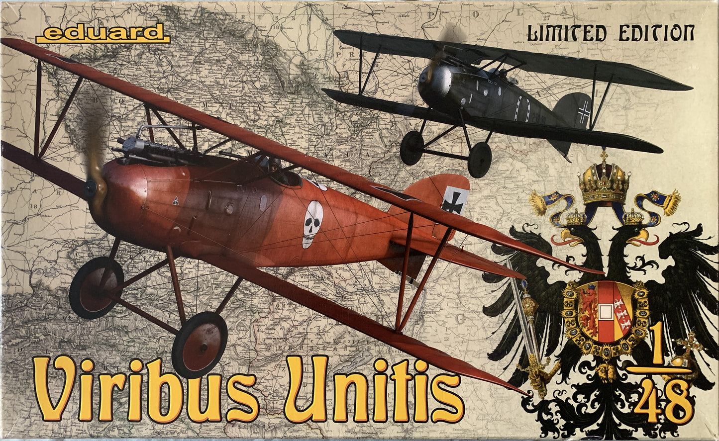 Eduard 1/48 Viribus Unitis, Tribute to the old monarchy, Albatross D.III, Oeffag 153/253