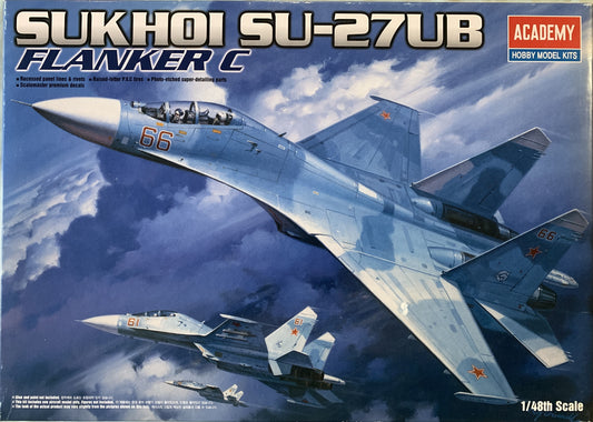 Academy 1/48 Sukhoi Su-27UB Flanker C