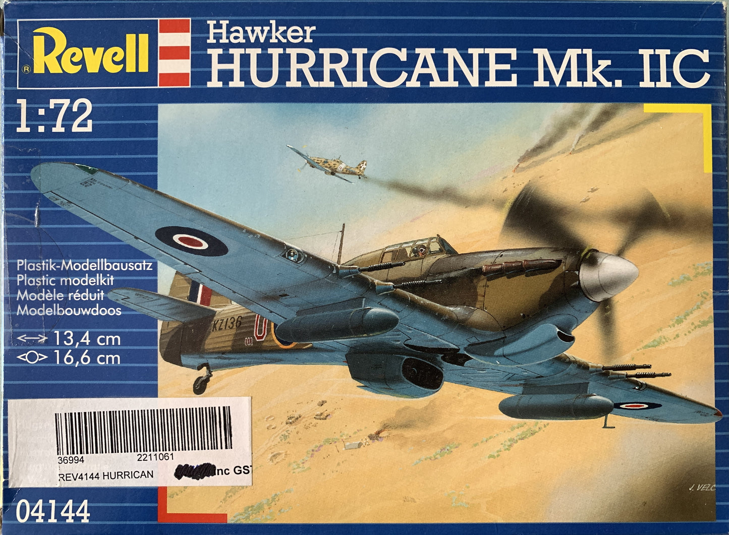 Revell 1/72 Hawker Hurricane Mk.IIc