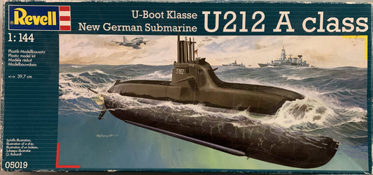 Revell 1/144 U212 A Class New German Submarine