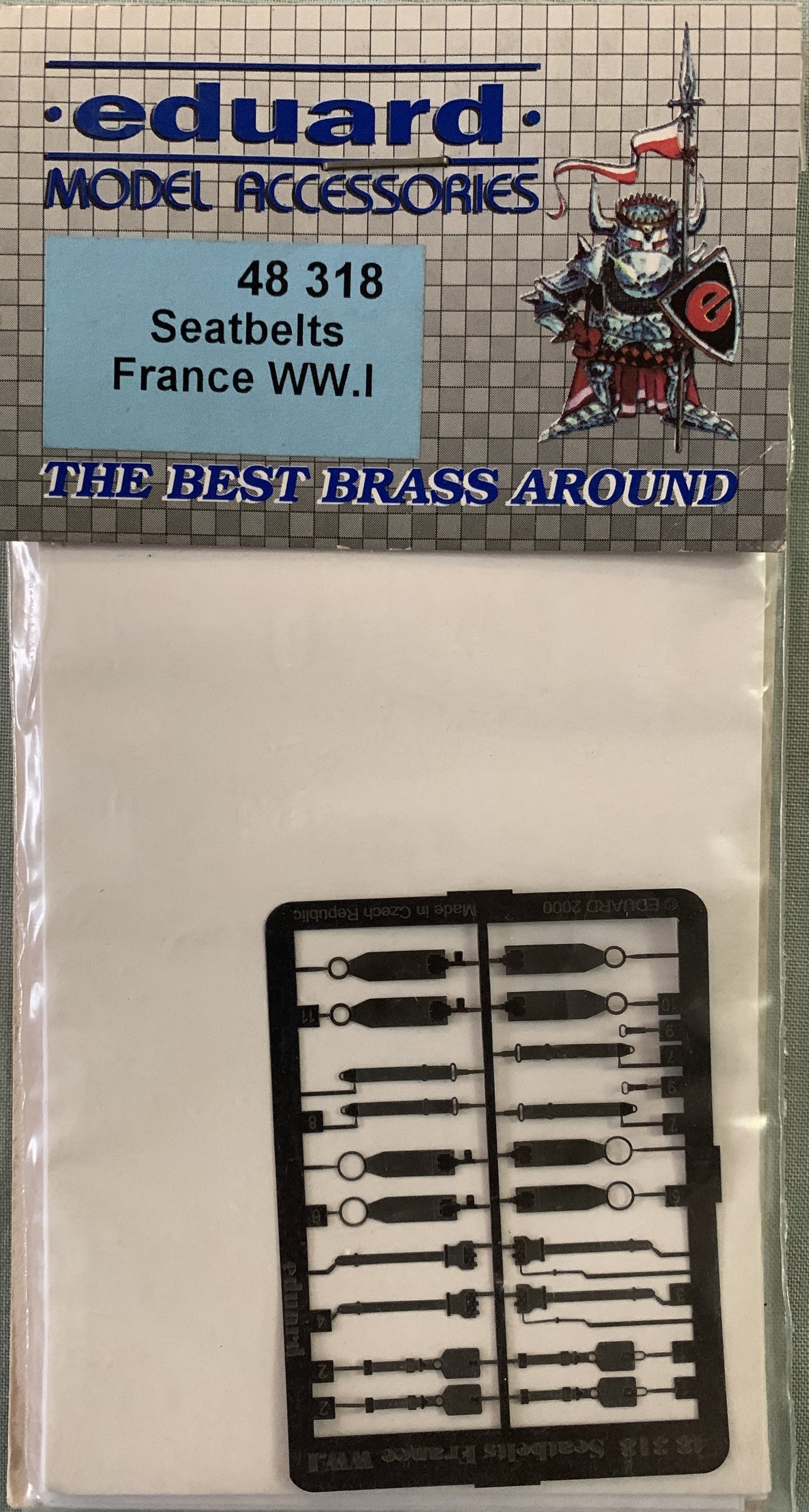 [54] Eduard 1/48 Seatbelts Francw WW.I