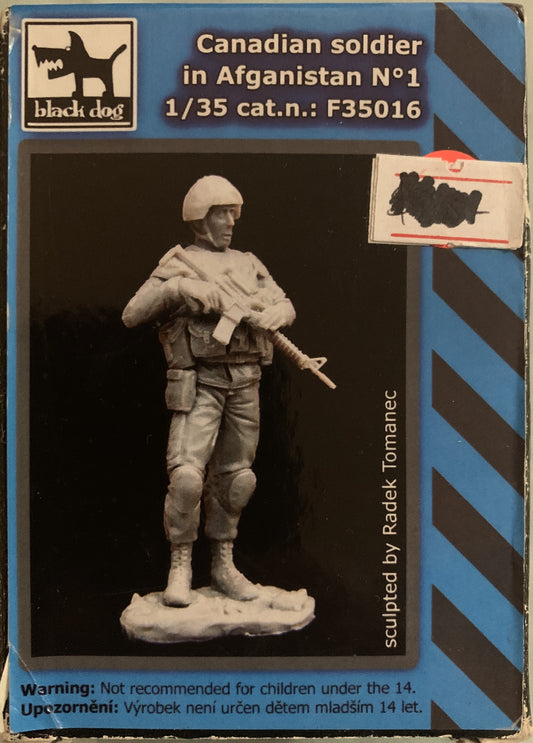 Black Dog 1/35 Canadian Soldier in Afghanistan No.1