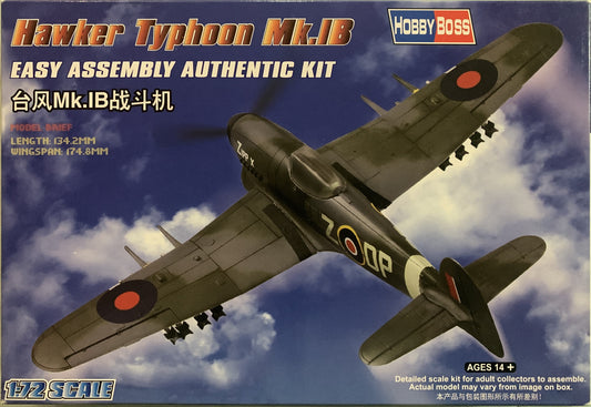 Hobby Boss 1/72 Hawker Typhoon Mk.Ib