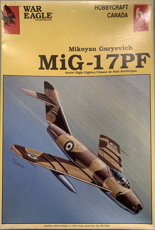 Hobby Craft 1/48 Mikoyan Guryevich Mig-17PF