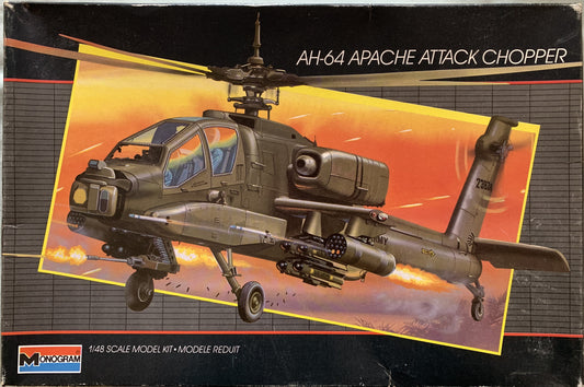 Monogram 1/48 AH-64 Apache Attack Helicopter