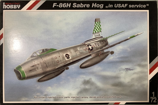 Special Hobby 1/72 F-86H Sabre Hog "in USAF service"