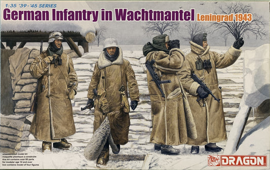 Dragon 1/35 German Infantry in Wachtmantel Leningrad 1943