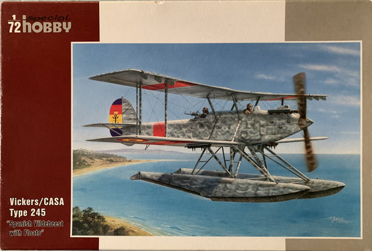 Special Hobby 1/72 Vickers/CASA Type 24 "Spanish Wildebeast with Floats"