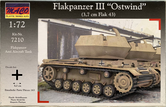 Maco 1/72 Flakpanzer III "Ostwind"