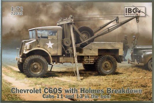 IBG 1/72 Chevrolet C60S with Holmes Breakdown Cabs 11 and 13 in the box!