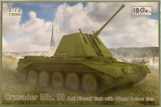 IBG 1/72 Crusader Mk.III A.A Tank with 40mm Bofors Gun