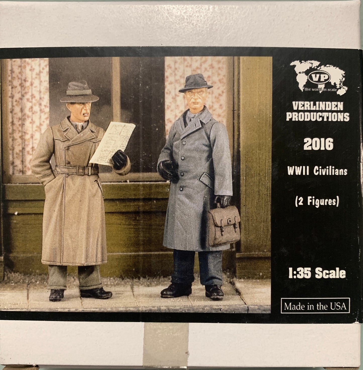 [T04] Verlinden 1/35 WWII Civilians