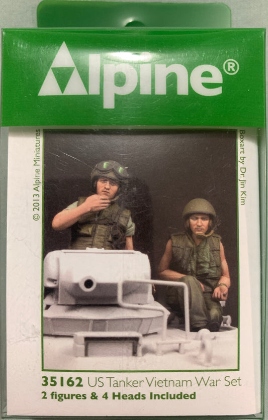 [T04] Alpine Miniatures 1/35 US Tanker Vietnam War Set