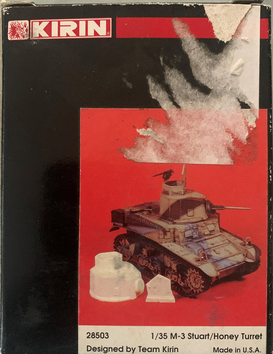 [T08] Kirin 1/35 M-3 Stuart/Honey Turret