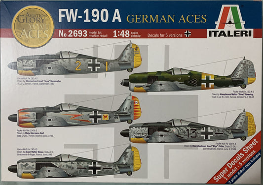 Italeri 1/48 Focke Wulf Fw 190A "German Aces"