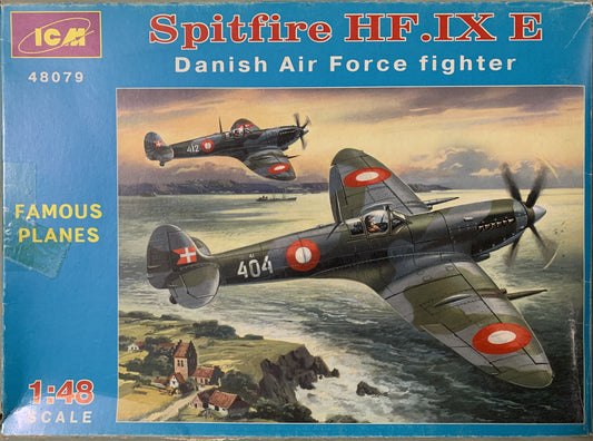 ICM 1/48 Spitfire HF.IX E Danish Air Force Fighter