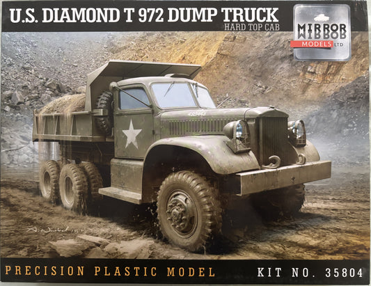 Mirror Models 1/35 U.S Diamond T 972 Dump Truck Hard Top Cab