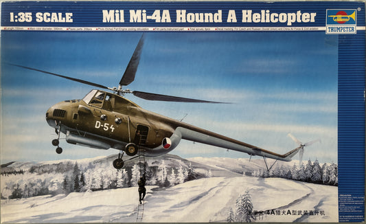 Trumpeter 1/35 Mil Mi-4 Hound A Helicopter