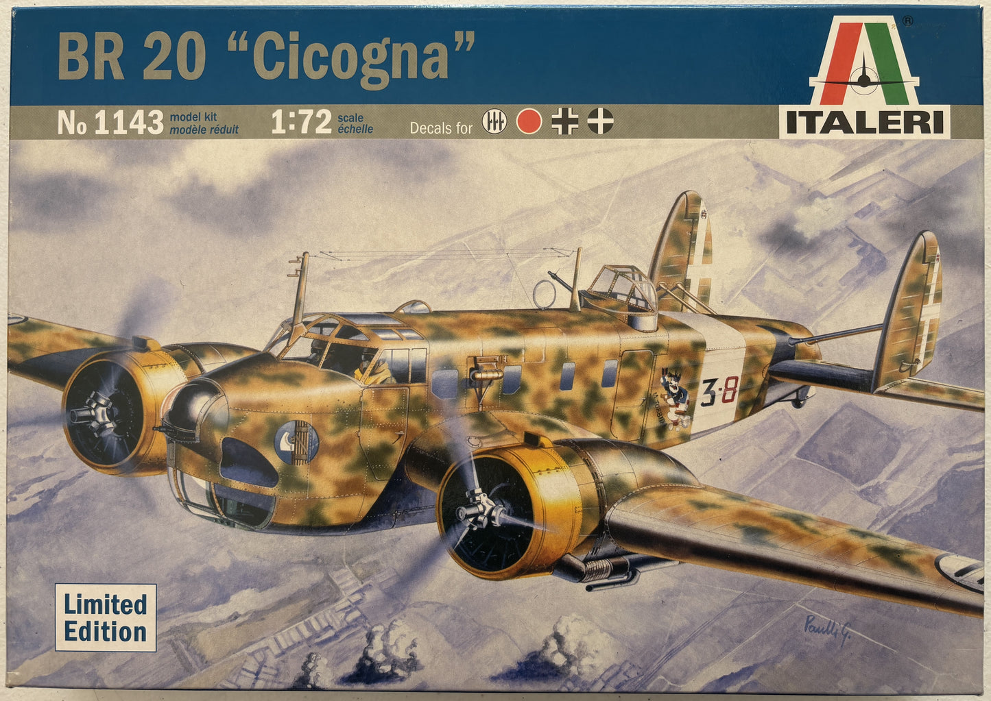 Italeri 1/72 BR 20 "Cicogna"