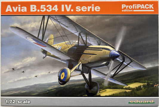 Eduard 1/72 Avia B.534 IV.Serie ProfiPACK