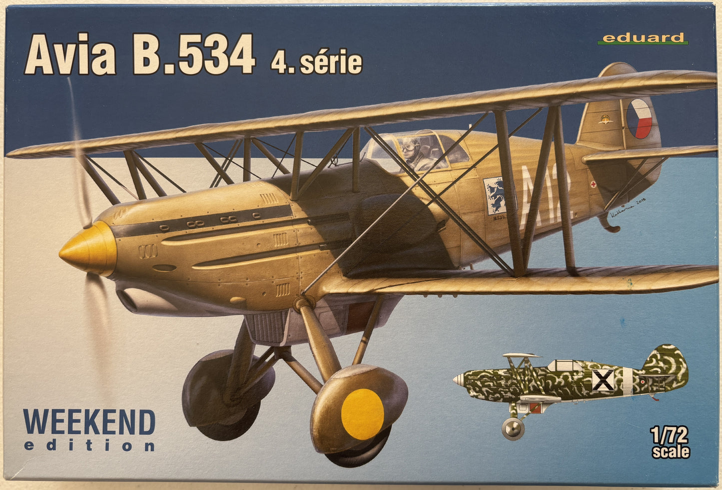 Eduard 1/72 Avia B.534 4.Serie Weekend Edition